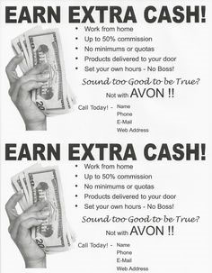 Avon Advertisement