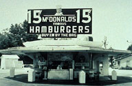 The original McDonald's hamburger stand