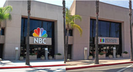 NBC studios, California