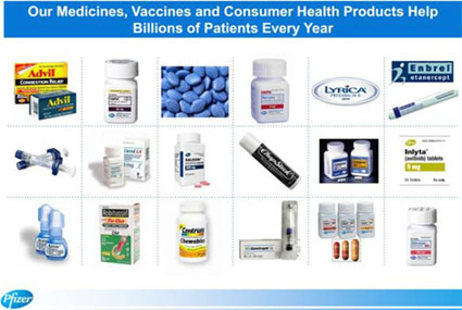 Pfizer products